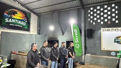 Sicredi Grandes Lagos PR/SP promove ação de sustentabilidade durante Campeonato Santiago de Pesca Esportiva